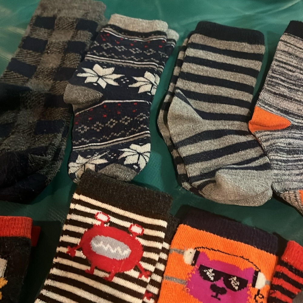 Colorful Patterned Socks Set - Picture 5 of 5